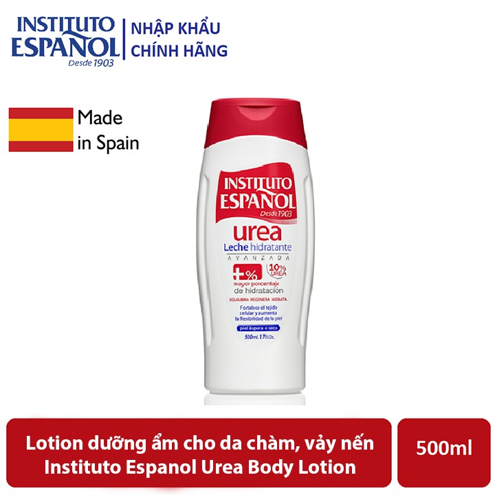 Lotion dưỡng ẩm cho da chàm, vảy nến - Instituto Espanol Urea Body Lotion 500ml