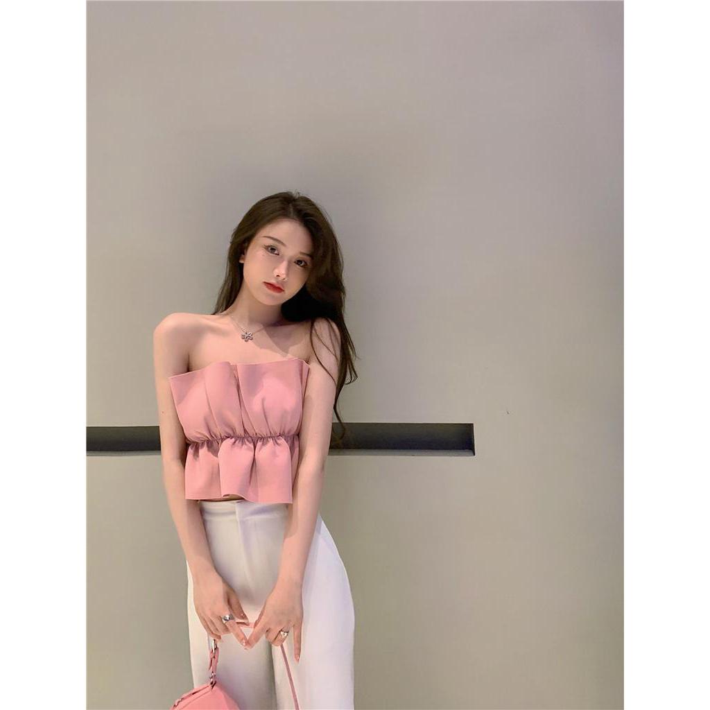 Áo kiểu IELGY ôm ngực không viền may thời trang cho bạn gái