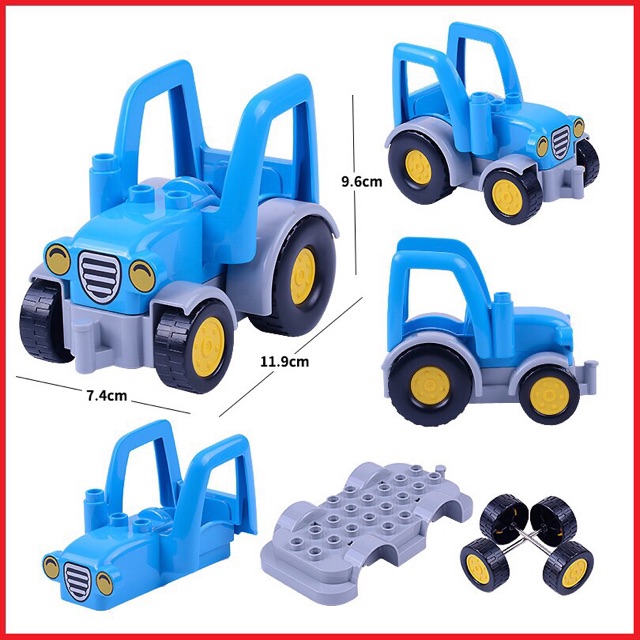 Hãng Gorock -Mô hình các loại xe và máy bay tương thích với Lego Duplo