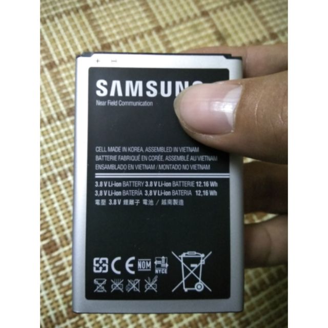 pin samsung galaxy note 3 N9000 xịn chính hãng bảo hành 3 tháng