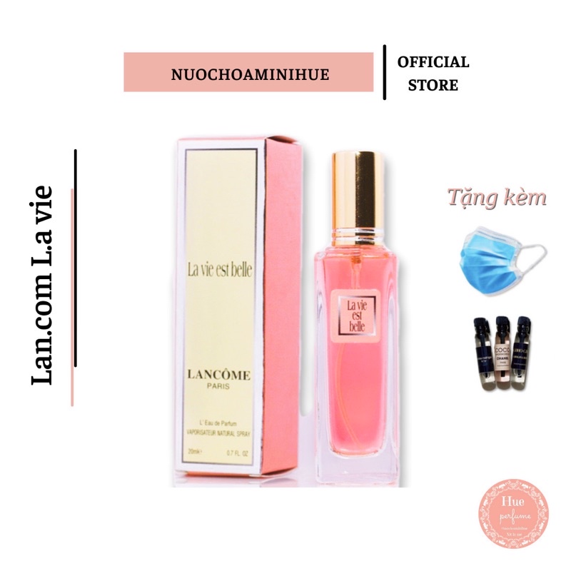 Lavie Nước hoa mini 20ml thơm cực lâu ngọt ngào quyến rũ