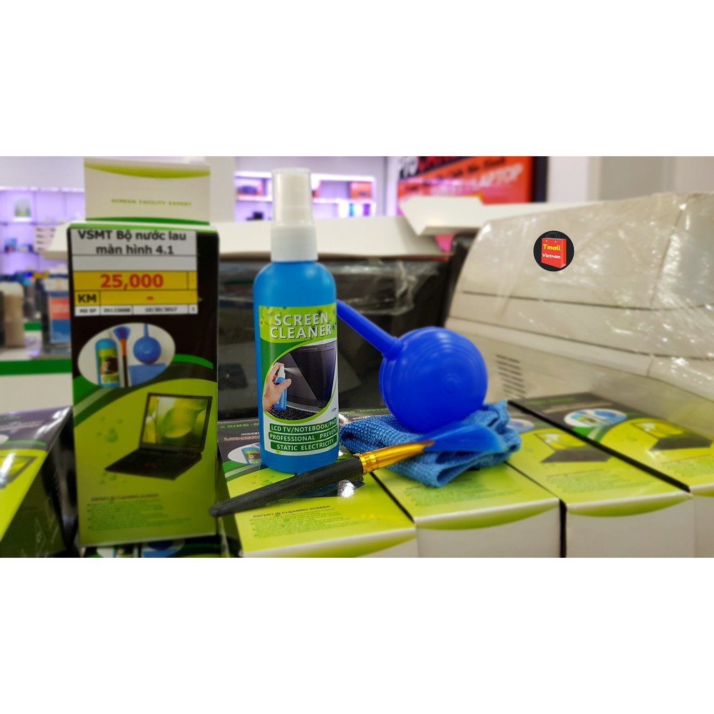 Vệ sinh máy tính - Bộ nước lau màn hình 4.1