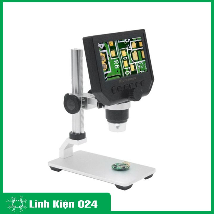 Kính hiển vi điện tử 600X màn hình 4.3inch có đèn led trợ sáng
