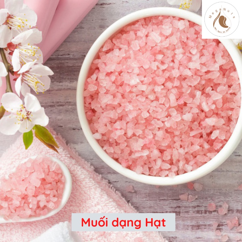 Muối hồng Himalaya nhập khẩu Pakistan 500g - Nhiều khoáng chất và i-ốt hơn muối ăn thông thường