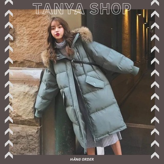 ÁO PHAO MÙA ĐÔNG DÁNG DÀI - MÃ RE254