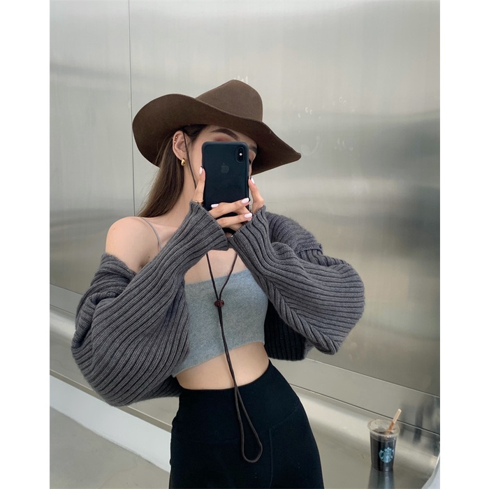 Áo khoác tay dài dáng rộng thiết kế trẻ trung phong cách Hàn Quốc dành cho nữ