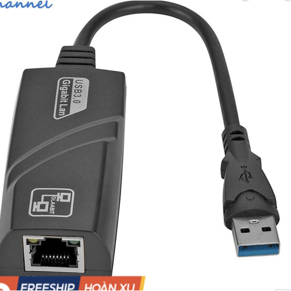 Cáp Chuyển  Usb 3.0 Sang LAN Rj45 Gigabit Ethernet