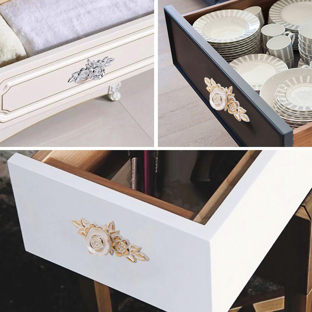 Bộ 4 Tay Nắm Cửa Tủ Bằng Hợp Kim Nhôm Chất Lượng Cao