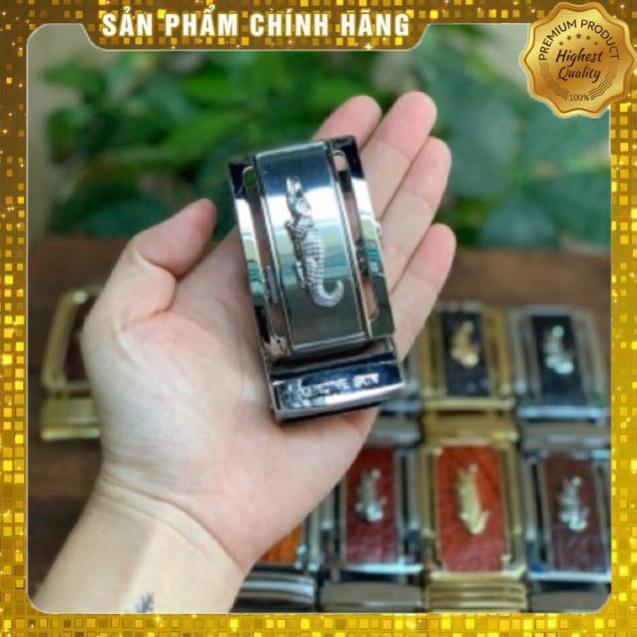 Thẻ BH 12 Tháng -  Đầu khóa Dây Nịt cao cấp Cá Sấu BinBon . Hàng Cao Cấp, xịn, Rẻ, Đẹp