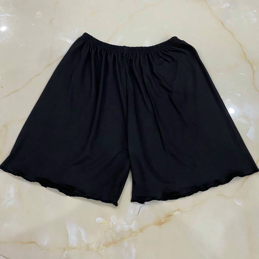 [Mã FAMARAL1 giảm 10K đơn 50K] Quần mặc trong váy ngắn chất thun cotton co dãn mát mẻ dành cho nữ - GENZOO