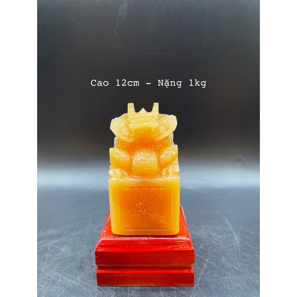 Ấn Rồng Đá Ngọc Hoàng Long Phong Thuỷ