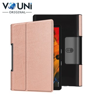 Ốp Lưng Da Gập 2 Khúc Cho Lenovo Yoga Smart Tab 10.1 / yogatab5 / YT-X705