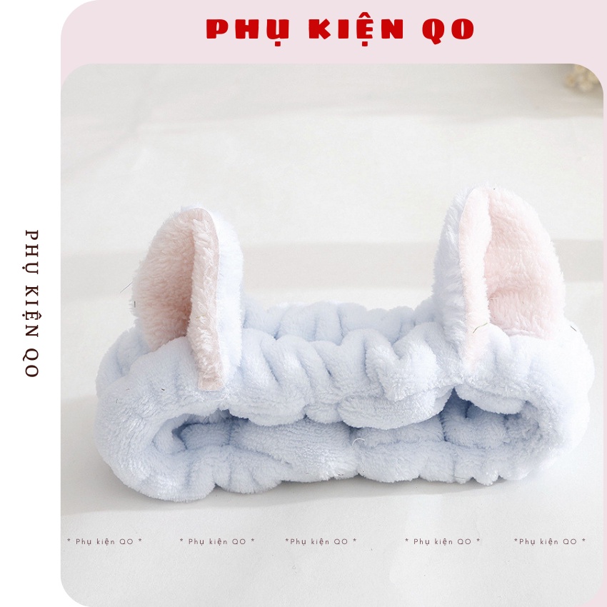 Băng đô rửa mặt tai mèo BD06