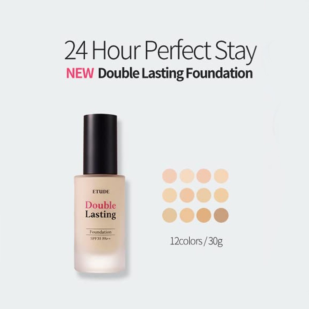 Kem nền_[ETUDE HOUSE] 2020 NEW Double Lasting Foundation SPF35 PA++ 30g