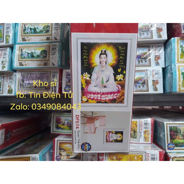 Tranh đính đá df574: 50 x 65 cm