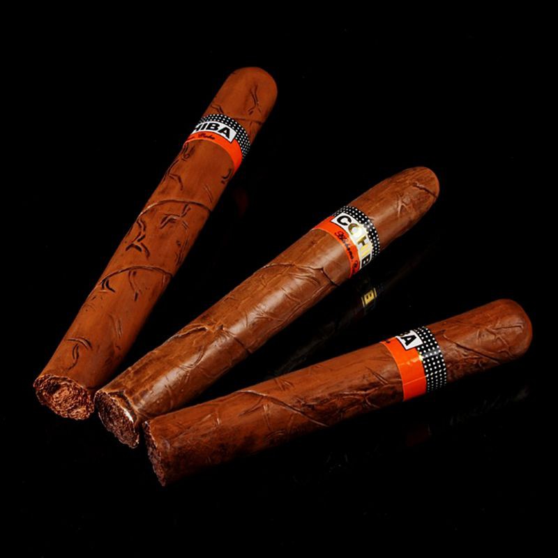 Mô hình điếu thuốc lá giả bằng nhựa resin 150mm dành cho trang trí