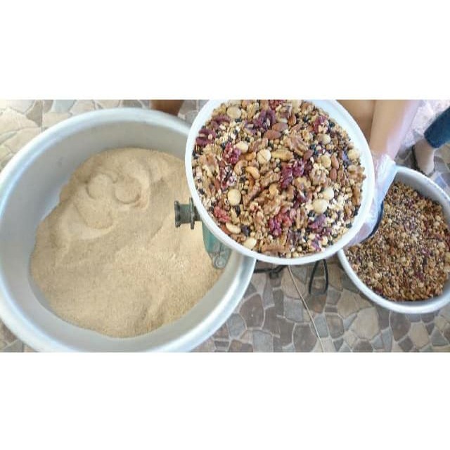 1kg Bột ngũ cốc lợi sữa/bà bầu/dinh dưỡng/giảm cân/tiểu đường/ăn chay/Yoga/tập Gym thơm ngon