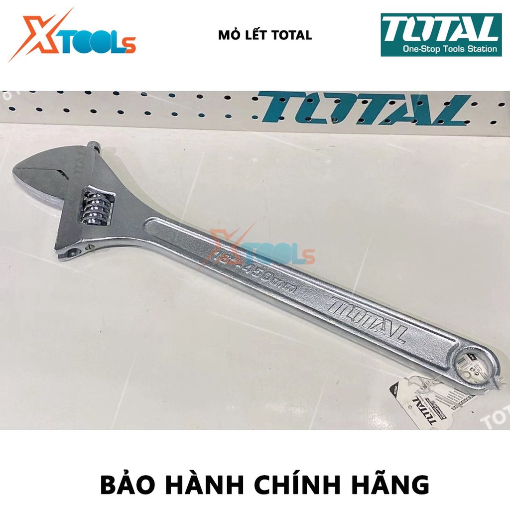 Mỏ lết TOTAL | chiều dài 15 inch - 18 inch kích thước điều chỉnh 0 - 55mm  [CHÍNH HÃNG] [XTOOLs]