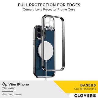 Ốp Viềni Phone Baseus Camera Lens Protector Frame Case Chống Sốc Chống Rơi Chống Trầy Ống Kính Camera Cho 12 Pro Max