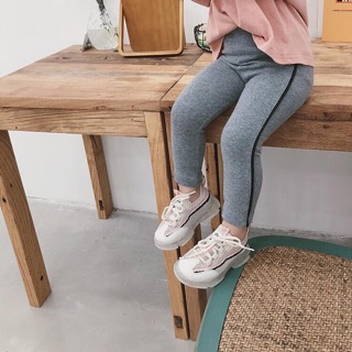 Quần legging sọc cho bé