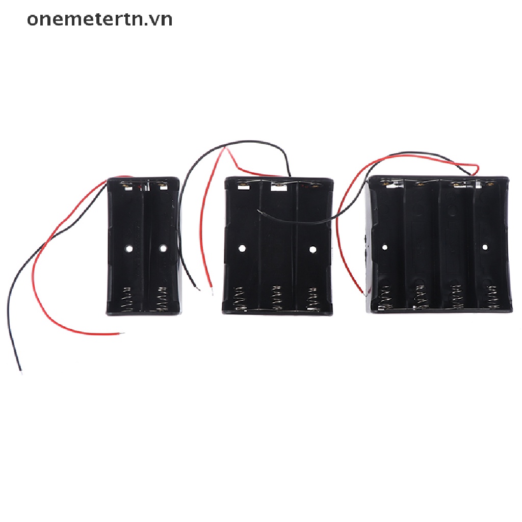 【onemetertn】 1PC Li-ion Plastic Battery Storage Case Cover Holder for 2/3/4x3.7V 18650 DIY 【VN】