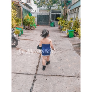 Đầm Body Cổ Yếm Bé Gái