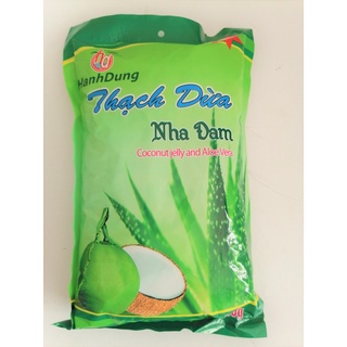 [Túi 800g] THẠCH DỪA NHA ĐAM [VN] HẠNH DUNG Coconut Jelly and Aloe Vera
