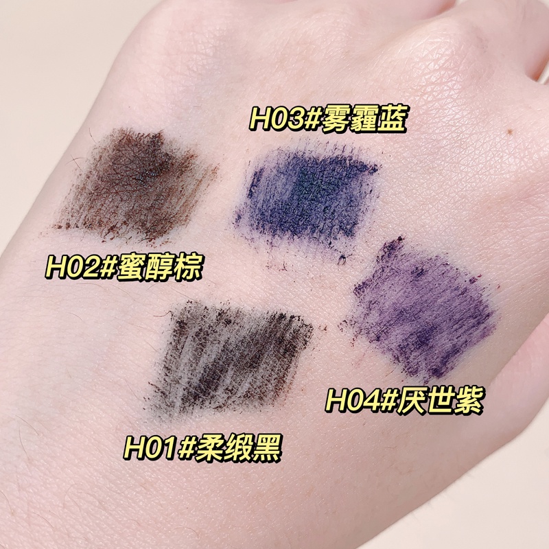 Mascara Đầu Cọ Mảnh Màu Đen/Nâu Chuốt Dài/Dày/Cong Lông Mi Tự Nhiên Kháng Nước Và Mồ Hôi Không Thấm Nước XIXI NO.D458