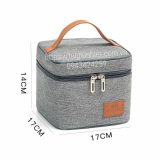 Túi giữ nhiệt vuông phong cách Hàn quốc