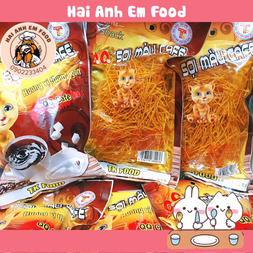 Combo 30 gói Cafe Sợi Màu Đồ Ăn Vặt Tuổi Thơ
