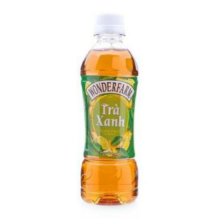 Trà Xanh Hương Chanh Wonderfarm 345ML