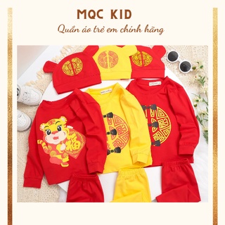 Đồ Tết Cho Bé 💖 Cao Cấp 💖 Bộ Minky Mom Tết TÂN SỬU 2021 Cho Bé Trai Bé Gái Chất Cotton Siêu Co Giãn Thấm Hút Mồ Hôi Tố