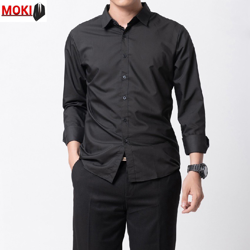 Áo sơ mi nam dài tay cao cấp ,chất liệu lụa mềm mịn ,kiểu dáng Hàn Quốc không nhăn, không xù , thấm hút mồ hôi | BigBuy360 - bigbuy360.vn