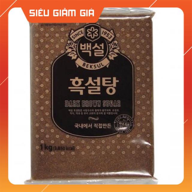 ĐƯỜNG ĐEN ( NÂU) BEKSUL HÀN QUỐC 1KG