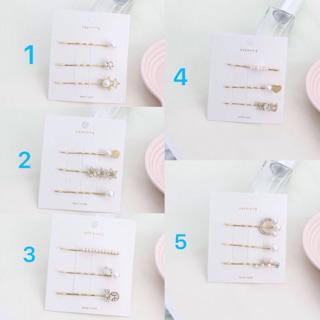 Set 3 cặp tóc xinh xắn