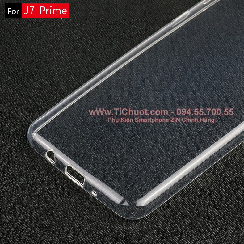 [Loại Tốt] Ốp lưng Samsung J7 Prime Silicon Dẻo Trong suốt