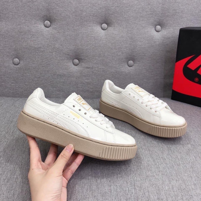 [ Hot trend - Free ship ] Giày thể thao "puma đế lâu" da bóng cao câp - Yuno Store! | BigBuy360 - bigbuy360.vn