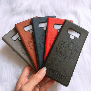 Samsung galaxy note 9 ốp lưng giả da tpu converse chất da mịn ảnh thật 100% mới