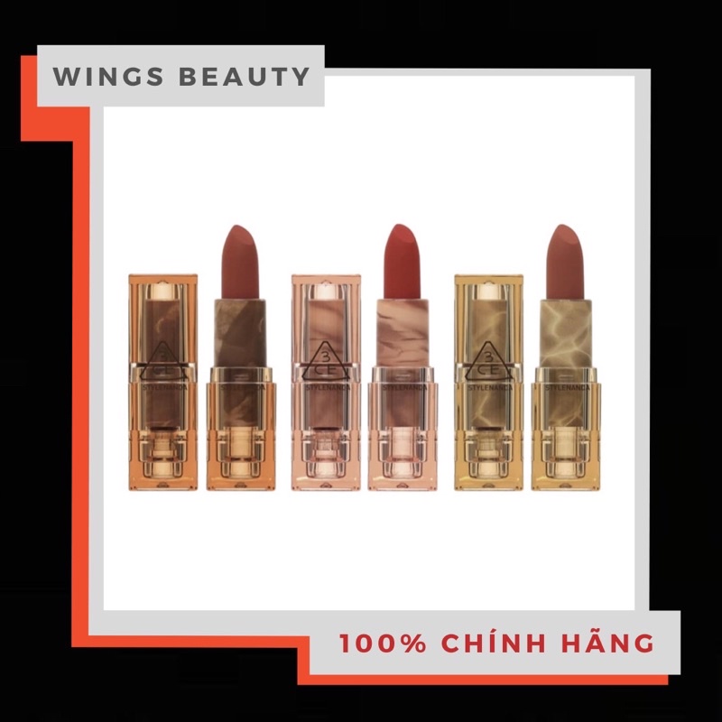 3CE - Son thỏi bán lì Soft Matte Lipstick bản Deep Under