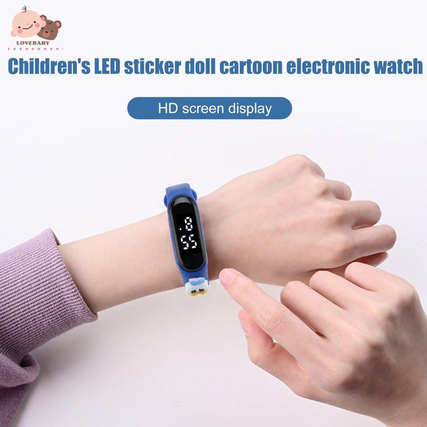 Đồng Hồ Đeo Tay Điện Tử Kiểu Dáng Thể Thao Cho Bé