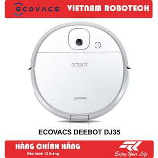 Robot hút bụi lau nhà Ecovacs DJ35 - Hàng mới 100% - VIETNAMROBOTECH số 1về hậu mãi, chăm sóc khách hàng
