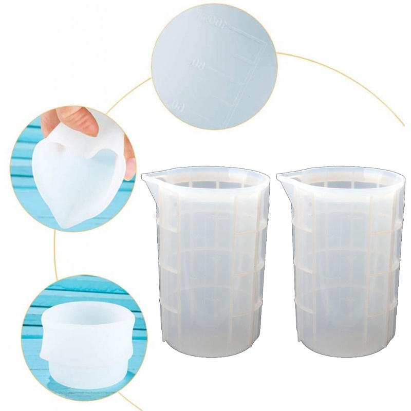 Cốc Đo Lường Bằng Silicon Resin Làm Đồ Thủ Công DIY