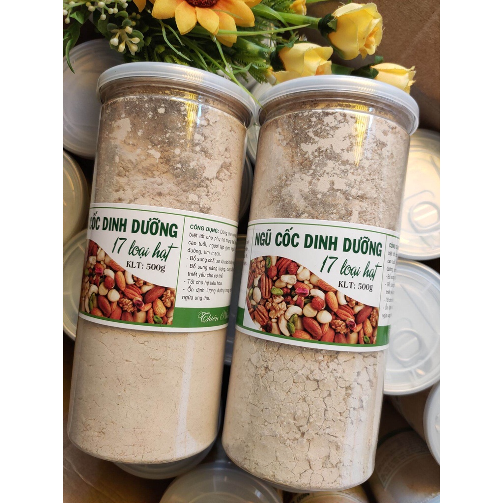 500gr bột ngũ cốc dinh dưỡng mix 17 loại hạt
