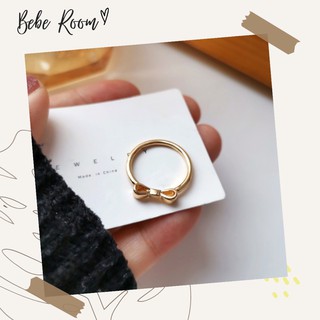 (R05) Nhẫn nơ nữ thời trang S925 The Bow Bebe