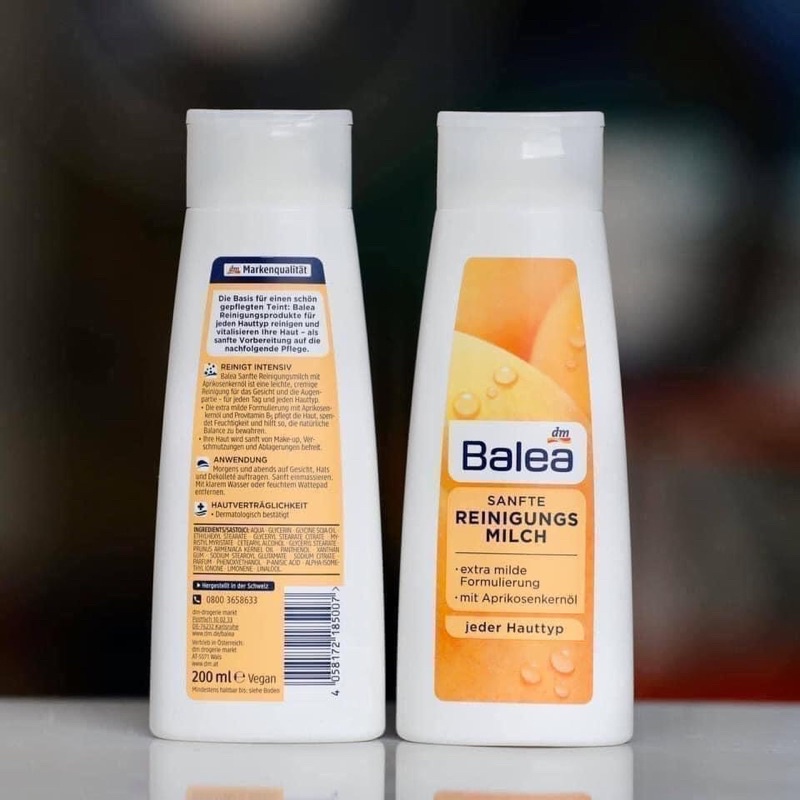Hàng Đức-Sữa Rửa Mặt Balea Sanfte Reinigungsmilch