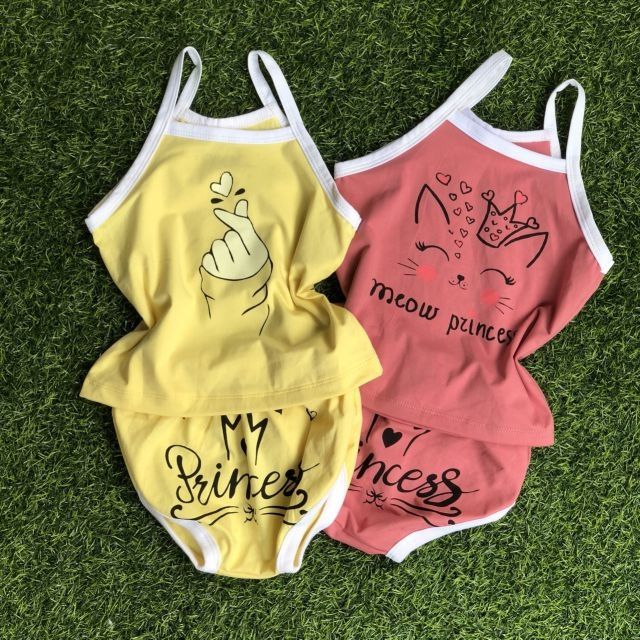 COMBO 3 BỘ ĐỒ ÁO DÂY BÉ GÁI