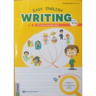 Sách - Easy English Writing For Kid – Bé khám phá bản thân