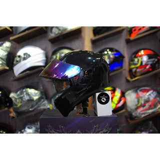 Mũ bảo hiểm Fullface ROC 05 đen bóng