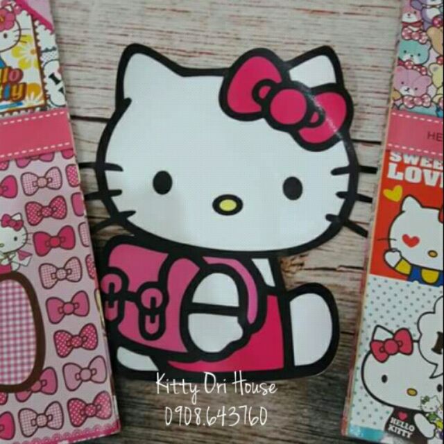 Decal Kitty ba lô nhỏ