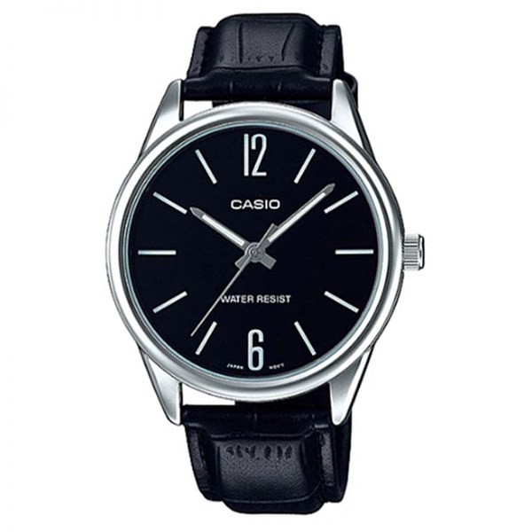 Đồng hồ nam dây da chính hãng Casio MTP-V005L-1BUDF